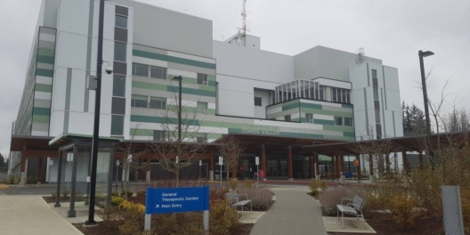 Comox Valley Hospital main entrance